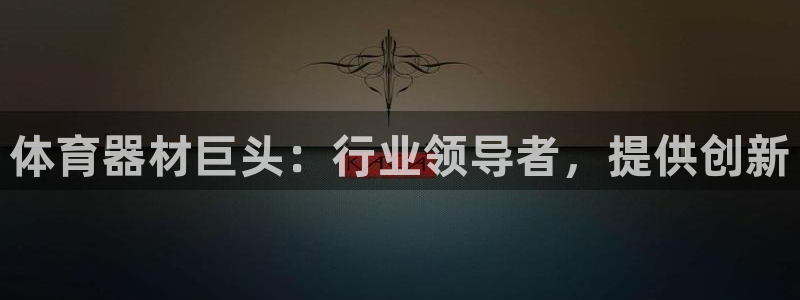 尊龙AG发财网：体育器材巨头：行业领导者，提供创新